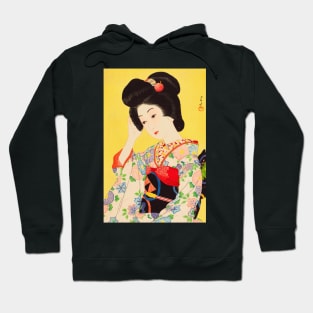 Japanese beauty in spring - Japanese Vintage Art Hoodie